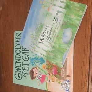 Walking in Grandma's Garden & Gwendolyn's Pet Garden children's paperbac…